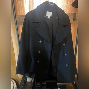 XL Black Old Navy Peacoat
